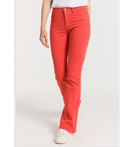 Pantalon push up flare couleur - Taille moyenne 5 poches (28), Casuel, Coton - Lois Jeans - Modalova