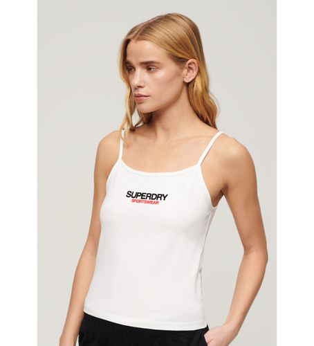 W6011836A T-shirt avec logo Sportswear en (S), Casuel, Coton, Sans manches / bretelles - Superdry - Modalova