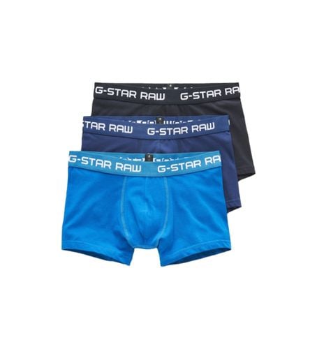 D05095-2058-8528 Pack 3 Boxers Classic (L), Bleu, Homewear, Coton - G-Star - Modalova