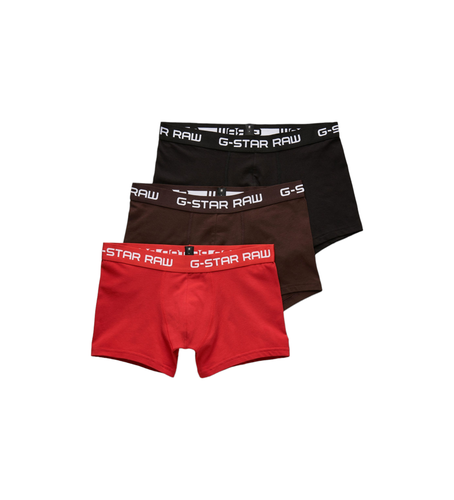 D05095-2058-8527 Lot de 3 slips classiques , marron, (M), Homewear, Coton - G-Star - Modalova