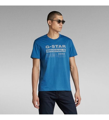 D25020-336-937 T-shirt Reflective Originals (XS), Casuel, Manche courte, Le coton biologique, Durable - G-Star - Modalova