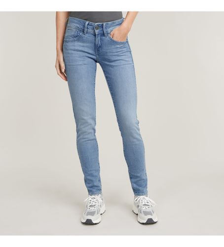 D25522-D829-424 Jeans Lynn Mid Skinny (25/28), Bleu, Casuel, Coton, Denim - G-Star - Modalova