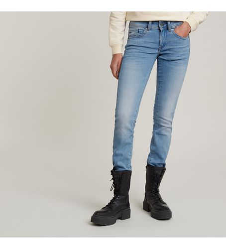 D02153-8968-8436 Jeans Midge Saddle Mid Straight (24/28), Bleu, Casuel, Coton, Denim - G-Star - Modalova