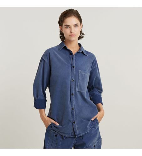 D24344-D295-G335 Chemise bleue décontractée (L), Casuel, Coton, Manche longue - G-Star - Modalova