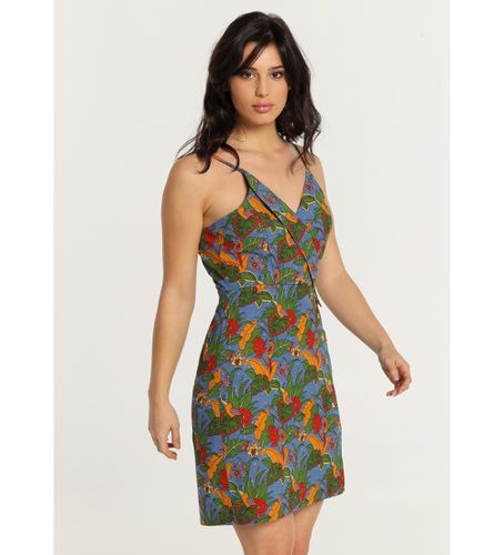 Tropical Love lies - Robe courte sans bretelles à imprimé multicolore (XS), Casuel, Coton, Sans manches / b - Lois Jeans - Modalova