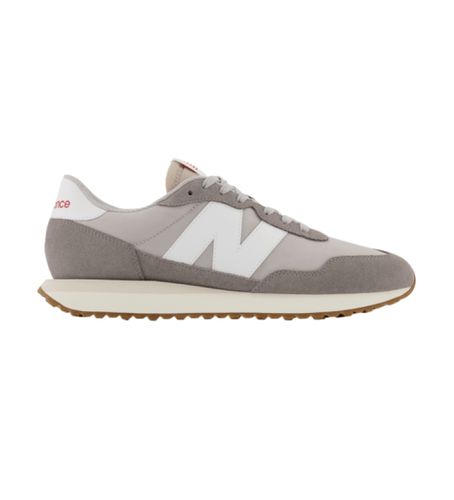 MS237V1 Baskets en cuir 237 (44), Plat, Lacets, Casuel, Gris - New Balance - Modalova