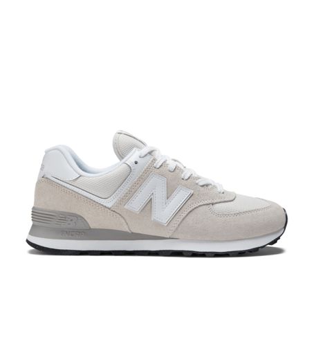 ML574V3 Baskets en cuir 574 core (40.5), Plat, Lacets, Casuel, Gris - New Balance - Modalova