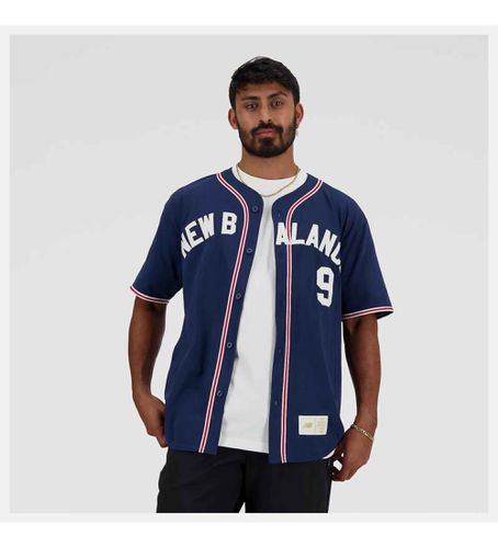 MT41512 Greatest Hits Baseball T-Shirt from Sportswear (M), Casuel, Coton, Manche courte, Marine - New Balance - Modalova