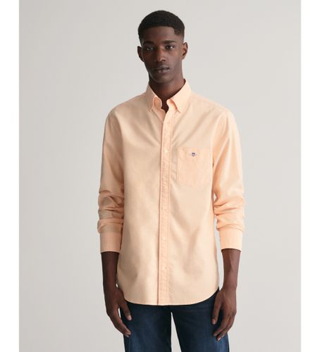 Regular Fit Oxford Shirt (L), Casuel, Coton, Manche longue, Corail - Gant - Modalova