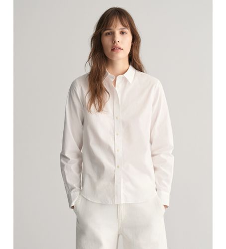 Chemise Coupe régulière popeline (44), Casuel, Coton, Manche longue - Gant - Modalova