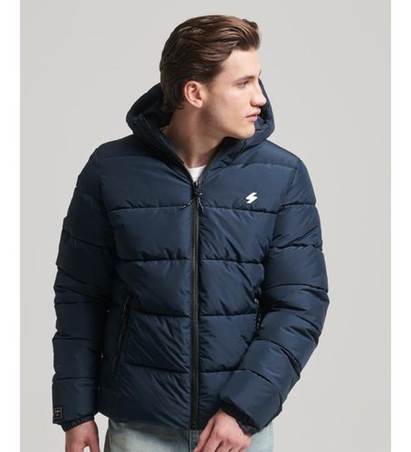 M5011827A Veste matelassée avec capuche Sports (XL), Casuel, Polyester, Durable, Nylon recyclé - Superdry - Modalova