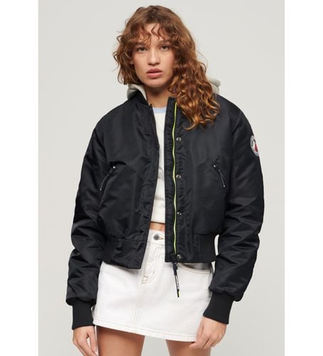 W5011654A Blouson bombardier à capuche (L), Casuel, Nylon, Manche longue - Superdry - Modalova