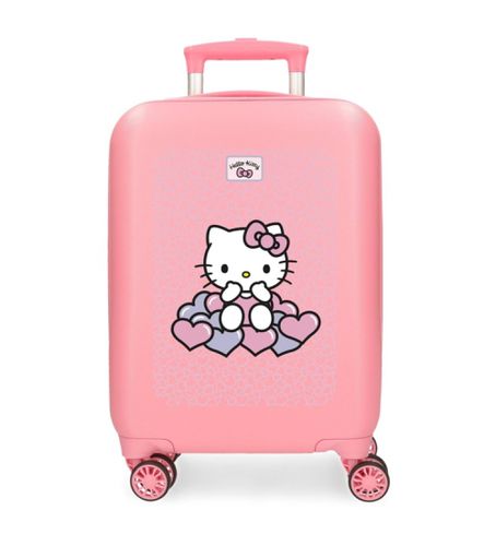 Unisex. 2031341 Hello Kitty Hearts & Dots Hard Cabin Suitcase 50 cm (OSFA), Casuel, Rose, ABS/Polycarbonate, Cabine - Disney - Modalova