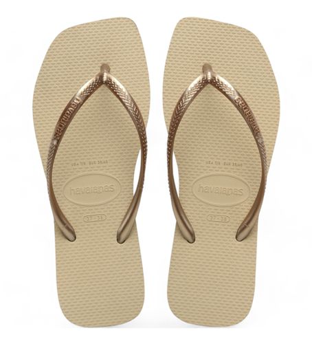 Baskets Slim Square beiges (35/36), Plat, Aucun, Casuel, Beachwear - Havaianas - Modalova