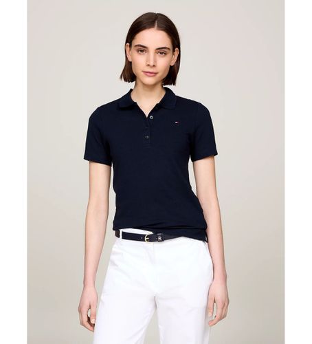 WW0WW42047 1985 polo (S), Casuel, Manche courte, Le coton biologique, Durable - Tommy Hilfiger - Modalova