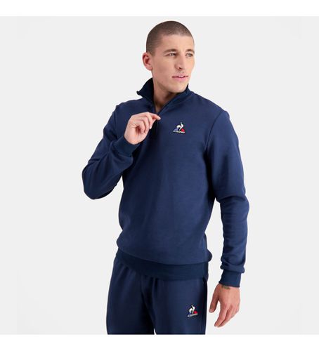 Sweatshirt semi-fermé (M), Casuel, Coton, Multisport, Manche longue - Le Coq Sportif - Modalova