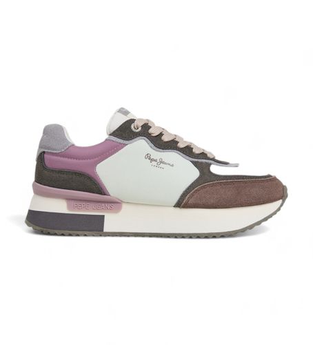 PLS60025 Rusper Mania Leather Sneakers , (36), Cuir, Blanc, 3 à 5 cm, Lacets, Casuel - Pepe Jeans - Modalova