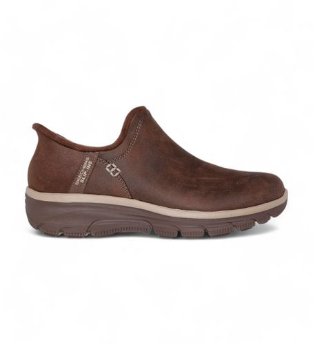 Easy Going Modern Leather Sneakers brown (40), Cuir, Marron, Plat, Aucun, Casuel - Skechers - Modalova