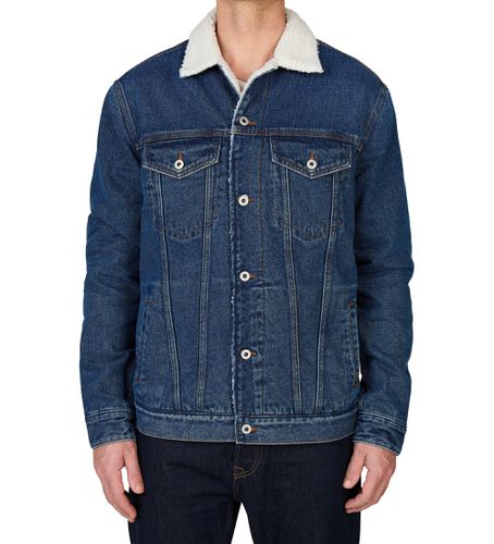 PM403044ED5 Veste régulière Dlx (S), Casuel, Coton, Denim, Manche longue - Pepe Jeans - Modalova