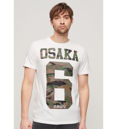 M1011961A T-Shirt camouflage Osaka 6 Standard (S), Casuel, Coton, Manche courte - Superdry - Modalova