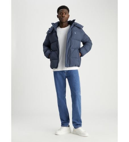 J30J326104 Veste matelassée bleue (L), Casuel, Durable, Nylon recyclé - Calvin Klein Jeans - Modalova