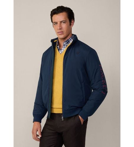 HM403213 Veste Heritage Logo (M), Casuel, Polyester, Manche longue, Marine - Hackett London - Modalova