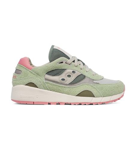 S60792-1 Baskets en cuir Shadow 6000 vertes (40), 3 à 5 cm, Lacets, Casuel - Saucony - Modalova