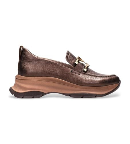 HI233041 Mocassins en cuir marron (40), Plat, Aucun, Casuel - Hispanitas - Modalova