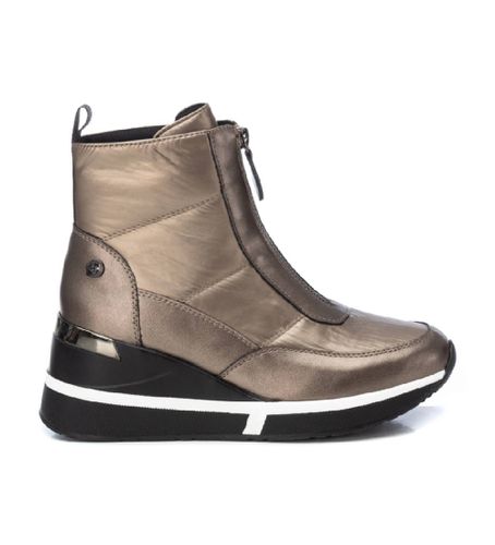 PLOMO Bottines 143079 (38), Argenté, Plat, Fermeture éclair, Casuel - Xti - Modalova