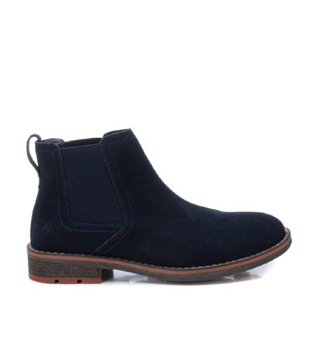 NAVY Bottines en cuir 143265 (40), Plat, Aucun, Casuel - Xti - Modalova