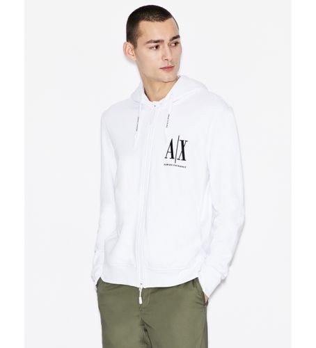 NZMPPZJ1ZZ1100 Sweatshirt Fleece (L), Casuel, Coton, Manche longue - Armani Exchange - Modalova