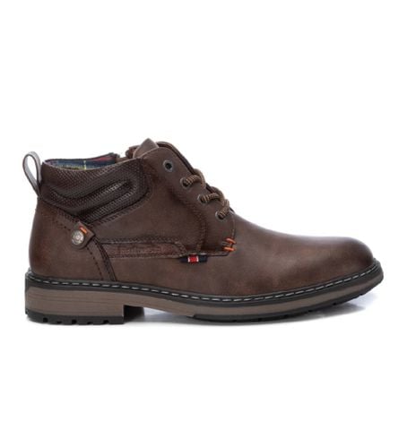 MARRON Bottines 172155 marron (40), Plat, Fermeture éclair, Casuel - Refresh - Modalova