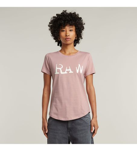 D23272-C627-8147 T-shirt slim RAW Optic (M), Casuel, Coton, Manche courte - G-Star - Modalova