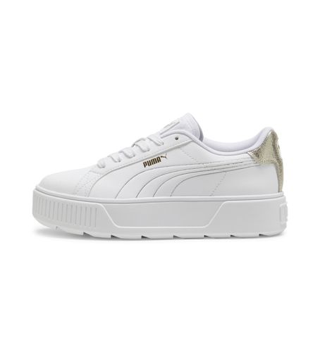 Trainers Karmen Metallic Shine (36), Blanc, Plat, Lacets, Casuel - Puma - Modalova