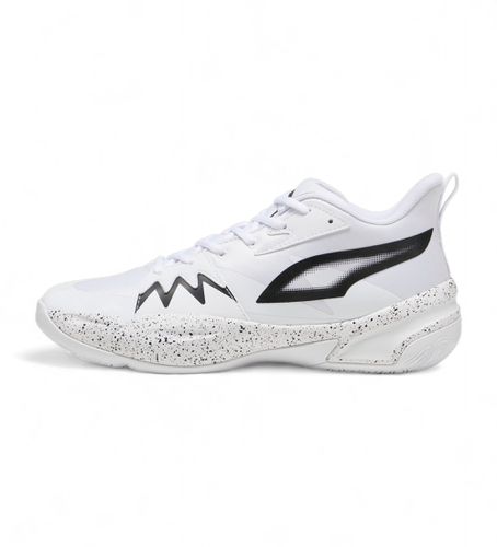 Unisex. 31040504 Trainers Genetics Speckle (44), Blanc, Plat, Lacets, Sport, Multisport - Puma - Modalova