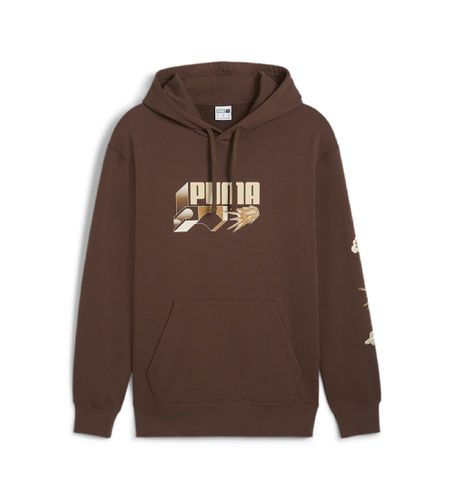 Sweatshirt Classics Brand Love marron (S), Casuel, Sport, Coton, Multisport - Puma - Modalova