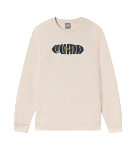 Unisex. 68689187 Sweatshirt Ess+ Graphic Crew FL (S), Casuel, Sport, Coton, Multisport - Puma - Modalova