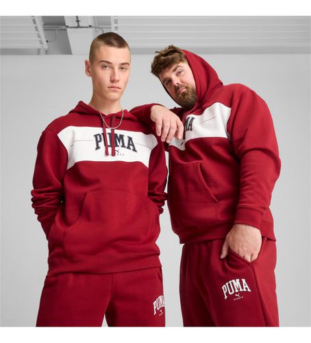 Sweat Squad Maroon (S), Casuel, Sport, Grenat, Coton, Multisport, Durable - Puma - Modalova