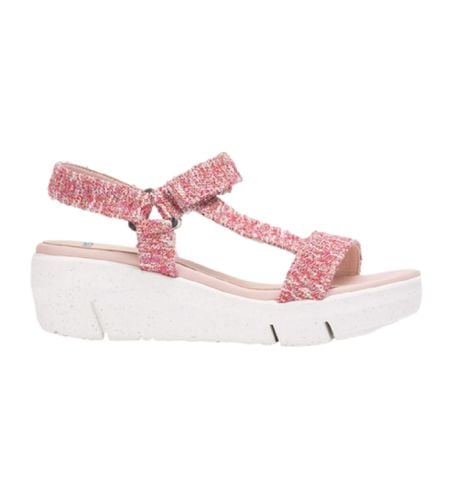 D-8270-GR Sandale Hawaii Rose (39), Tissu, 3 à 5 cm, Casuel - Wonders - Modalova