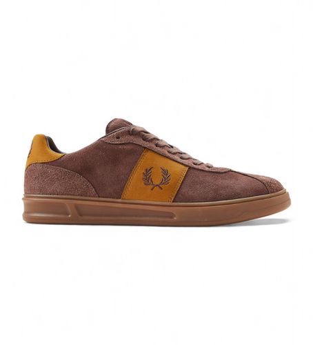 B8325-X91 Chaussures en cuir B4 marron (41), Plat, Lacets, Casuel - Fred Perry - Modalova