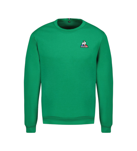 Sweatshirt Double (S), Casuel, Vert, Coton, Manche longue - Le Coq Sportif - Modalova