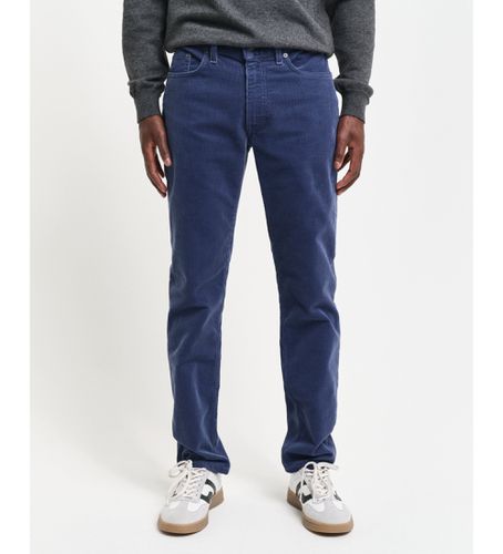 Jeans en velours côtelé Slim Fit (31/34), Bleu, Casuel, Coton, Denim - Gant - Modalova