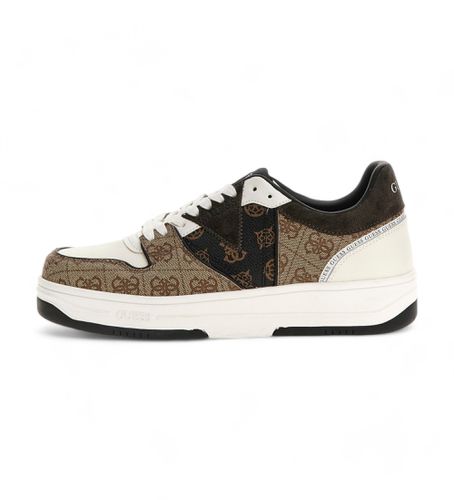 FMPANCELL12 Trainers Bajas Ancona brown (41), Marron, Plat, Lacets, Casuel - Guess - Modalova