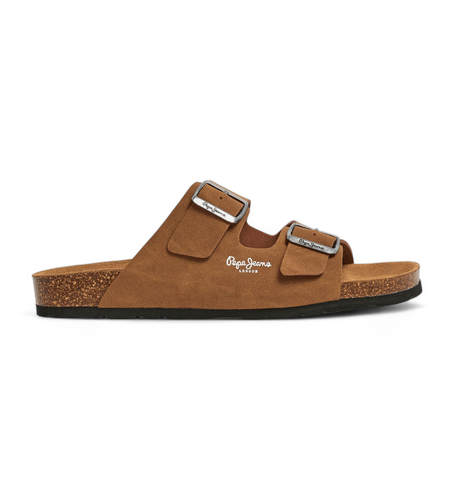 PMS80002 Sandales Bio Double Kepler marron (42), Plat, 1 à 3 cm, Aucun, Casuel - Pepe Jeans - Modalova