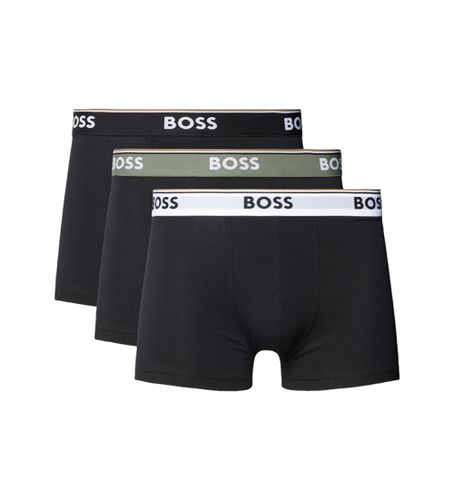 Lot de trois caleçons noirs (L), Homewear, Coton - BOSS - Modalova