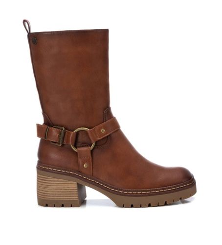 Bottes 143369 marron (37), 3 à 5 cm, Fermeture éclair, Casuel - Xti - Modalova