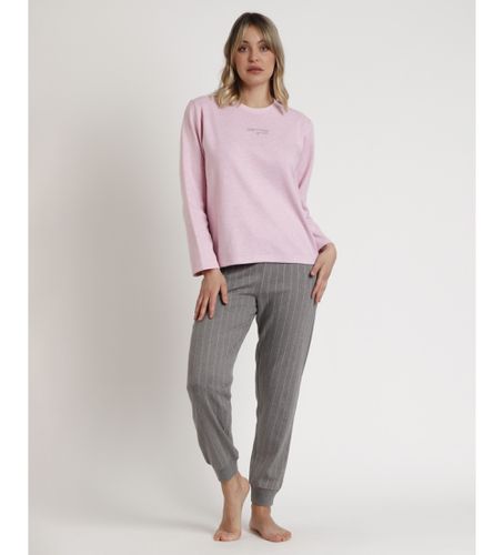 Pyjama Manches longues doux (S), Homewear, Coton, Manche longue - Admas - Modalova