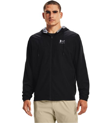 UA Sportstyle Windbreaker Jacket (S), Noir, Casuel, Polyester, Manche longue - Under Armour - Modalova