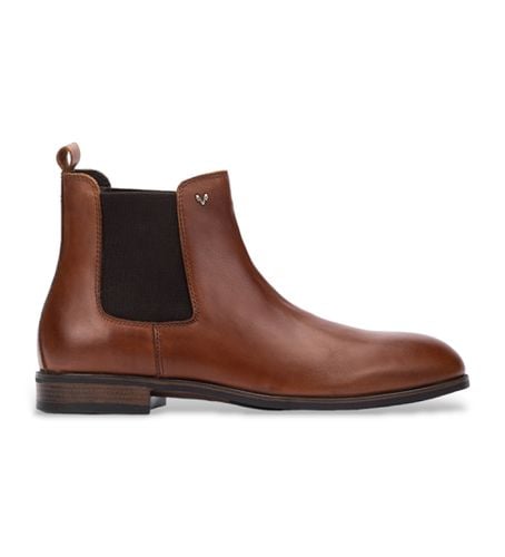 C Warren - Bottines en cuir 1456 - marron (39), Plat, 1 à 3 cm, Aucun, Casuel - Martinelli - Modalova