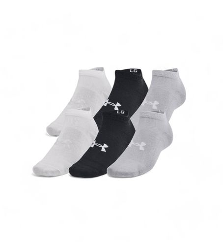 Unisex. 1386239 Lot de 6 chaussettes basses , grises, (M), Casuel, Homewear, Sport, Multisport, Polyester - Under Armour - Modalova